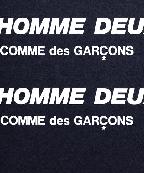 COMME des GARÇONS HOMME DEUX _ Garment Dye Polyester Broadcloth Slit Shirt .