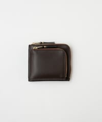 Comme des Garçons Wallet _ Outside Pocket - WL-Zip Wallet ( Brown )