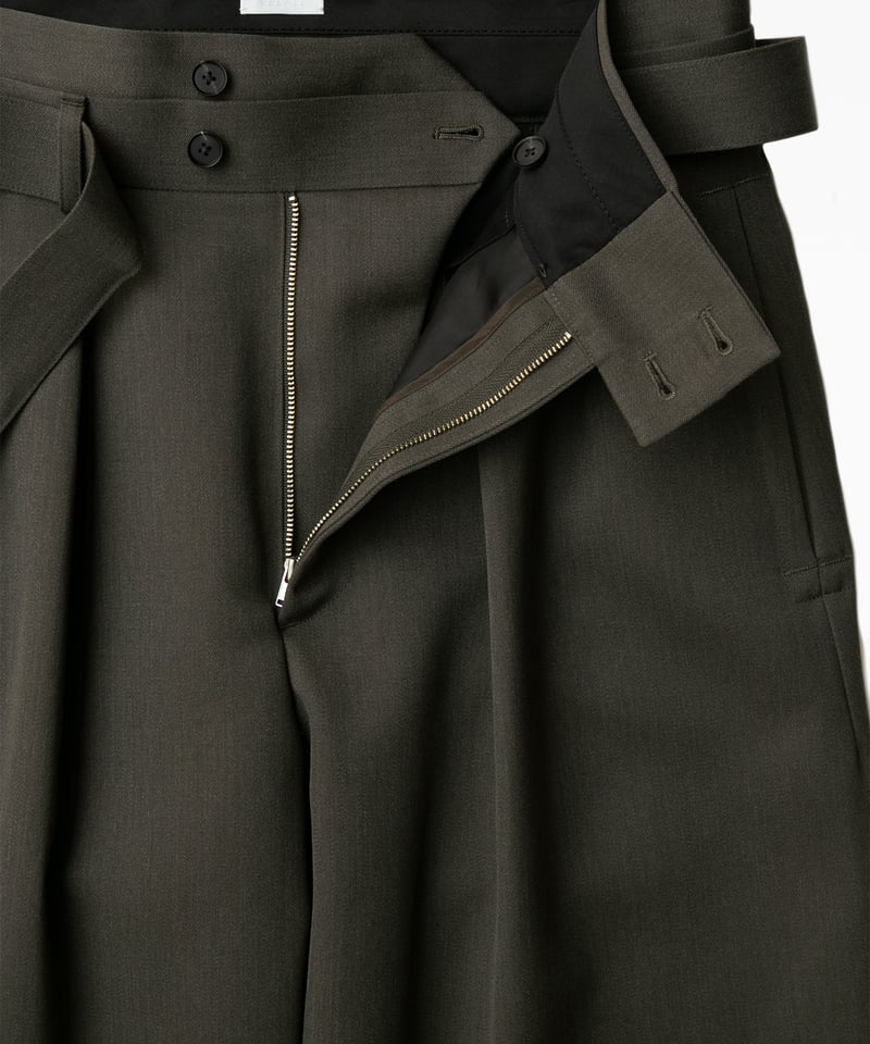シーオール 24ss MANCHESTER PANTS シルク サマーウール 2 SEEALL[シーオール] OVERSIZED BLOUSON/MANCHESTER PANTS