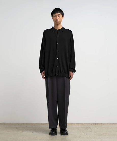 Graphpaper _ Suvin High Gauge Knit Oversized L/S Shirt