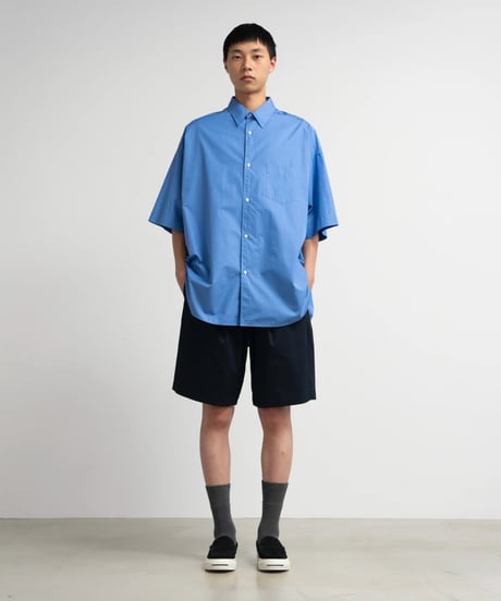 Graphpaper _ ALUMO for GP S/S Oversized Regular Collar Shirt