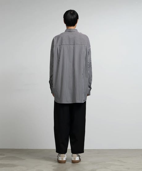 Graphpaper _ High Count Regular Collar Round Cut Oversized Shirt