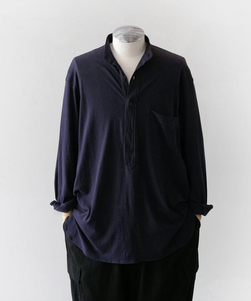 comoli・コモリ・ジャージプルオーバーシャツ・2 COMOLI (コモリ) ジャージ プルオーバーシャツ