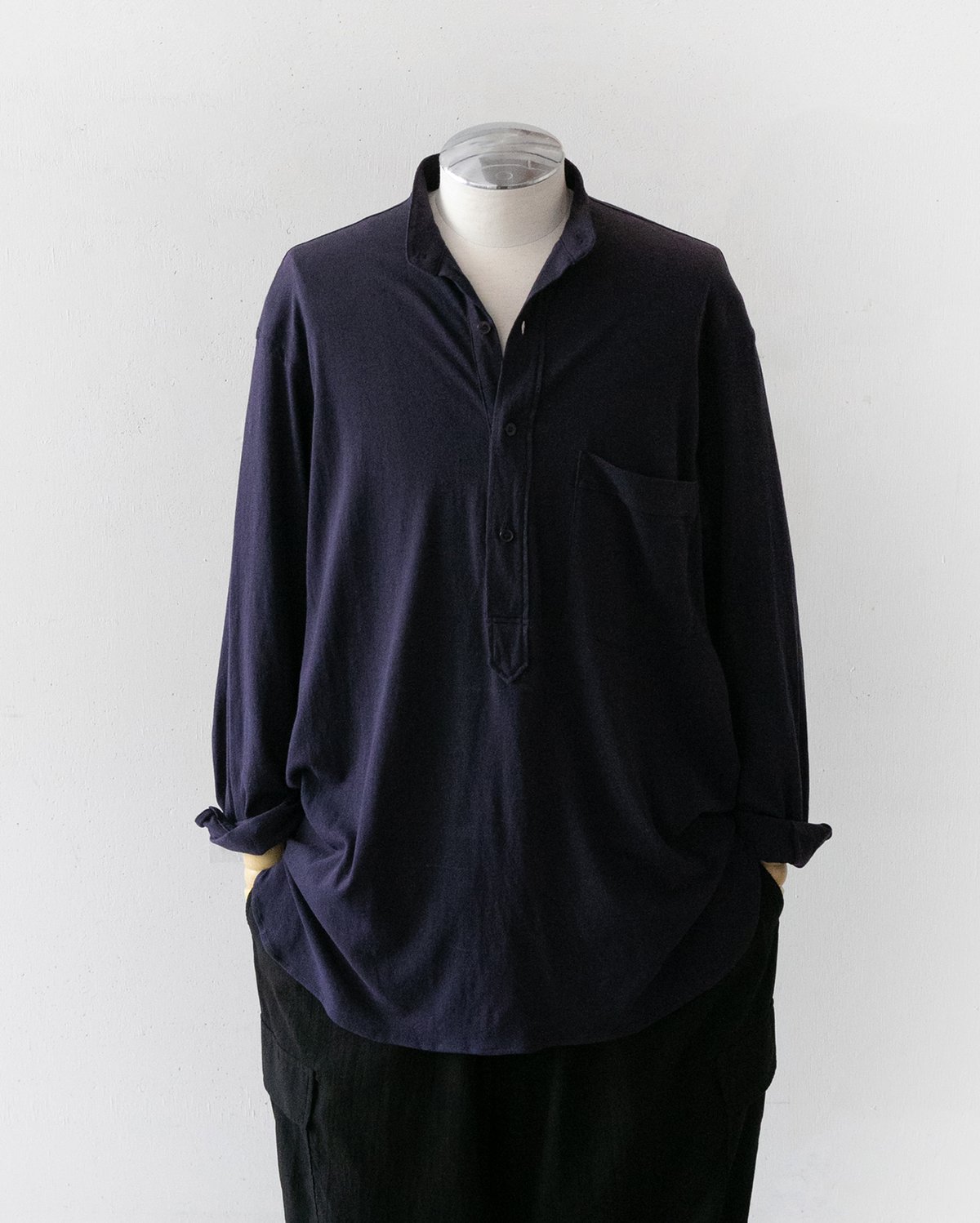 COMOLI _ ジャージ プルオーバーシャツ | Tronica