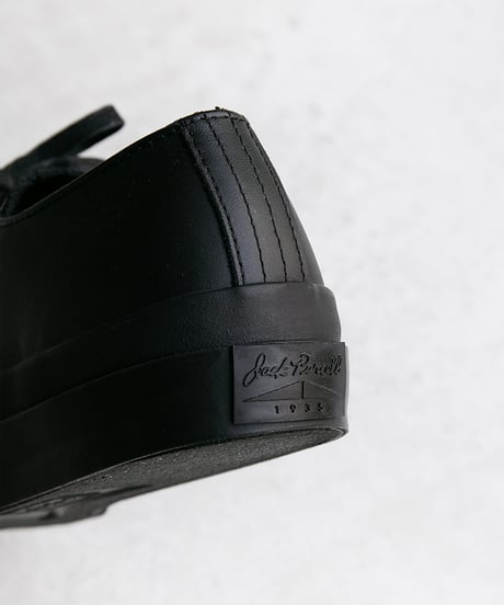 LEATHER JACK PURCELL 1935 _ Black Monochrome