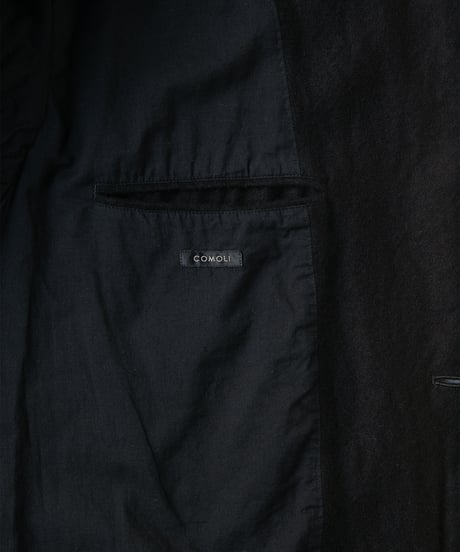 COMOLI _ カシミヤシルク フロックコート