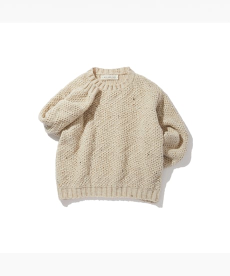 POLYPLOID 24-25AW COLLECTION _ CREW NECK SWEATER A .