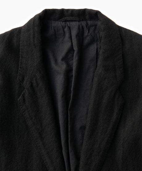 COMOLI _ カシミヤシルク フロックコート