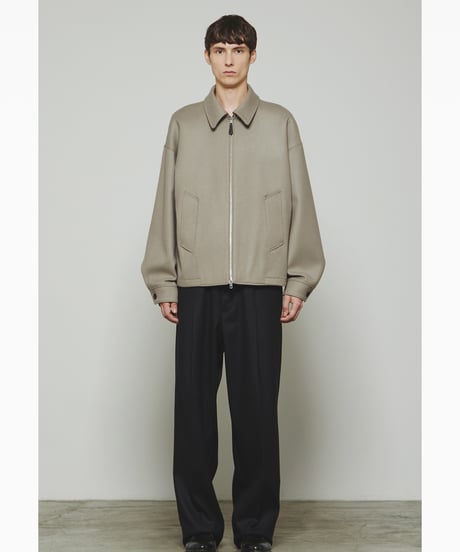 THE RERACS _ THE BALCOLLAR HARRINGTON JACKET ( Grege )