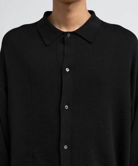 Graphpaper _ Suvin High Gauge Knit Oversized L/S Shirt