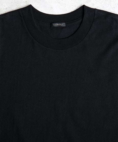 COMOLI _ コットンジャージ 長袖Tシャツ