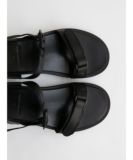 FOOTWORKS _ BELT SANDALS IN SMOOTH LEATHER