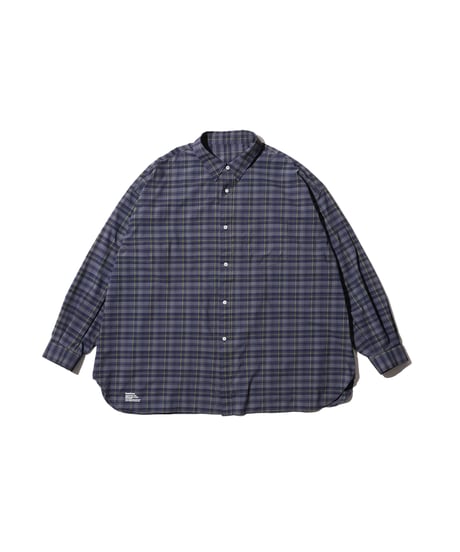 FreshService _ MADRAS DRY TECH REGULAR COLLAR SHIRT