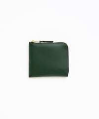 Wallet COMME des GARCONS _ Classic Leather Line - L Zip Wallet ( Bottle Green )