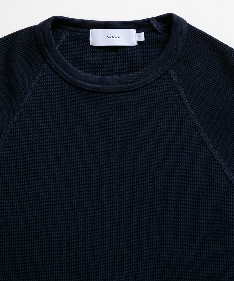 Graphpaper _ Waffle S/S Crew Neck Tee | Tronica