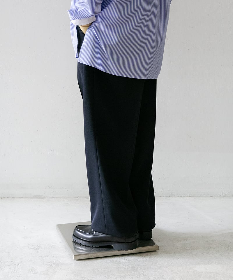 The CLASIK _ DOUBLE PLEATS TROUSERS | Tronica