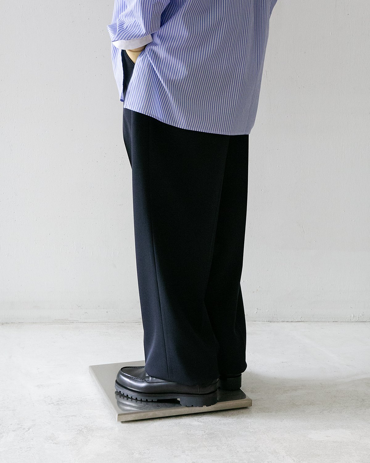 The CLASIK _ DOUBLE PLEATS TROUSERS | Tronica The CLASIK _ DOUBLE PLEATS TROUSERS | Tronica