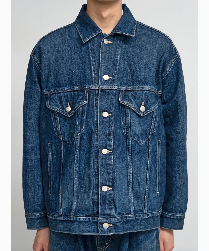 ジャケット・アウター Graphpaper Selvage Denim Trucker Jacket Graphpaper (グラフペーパー) Selvage Denim Trucker Jacket