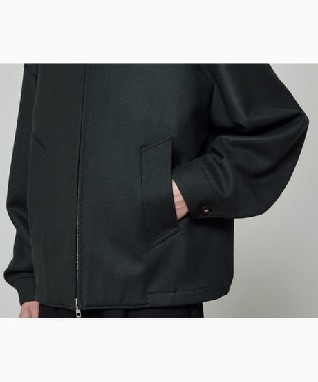 THE RERACS _ THE BALCOLLAR HARRINGTON JACKET ( Black )