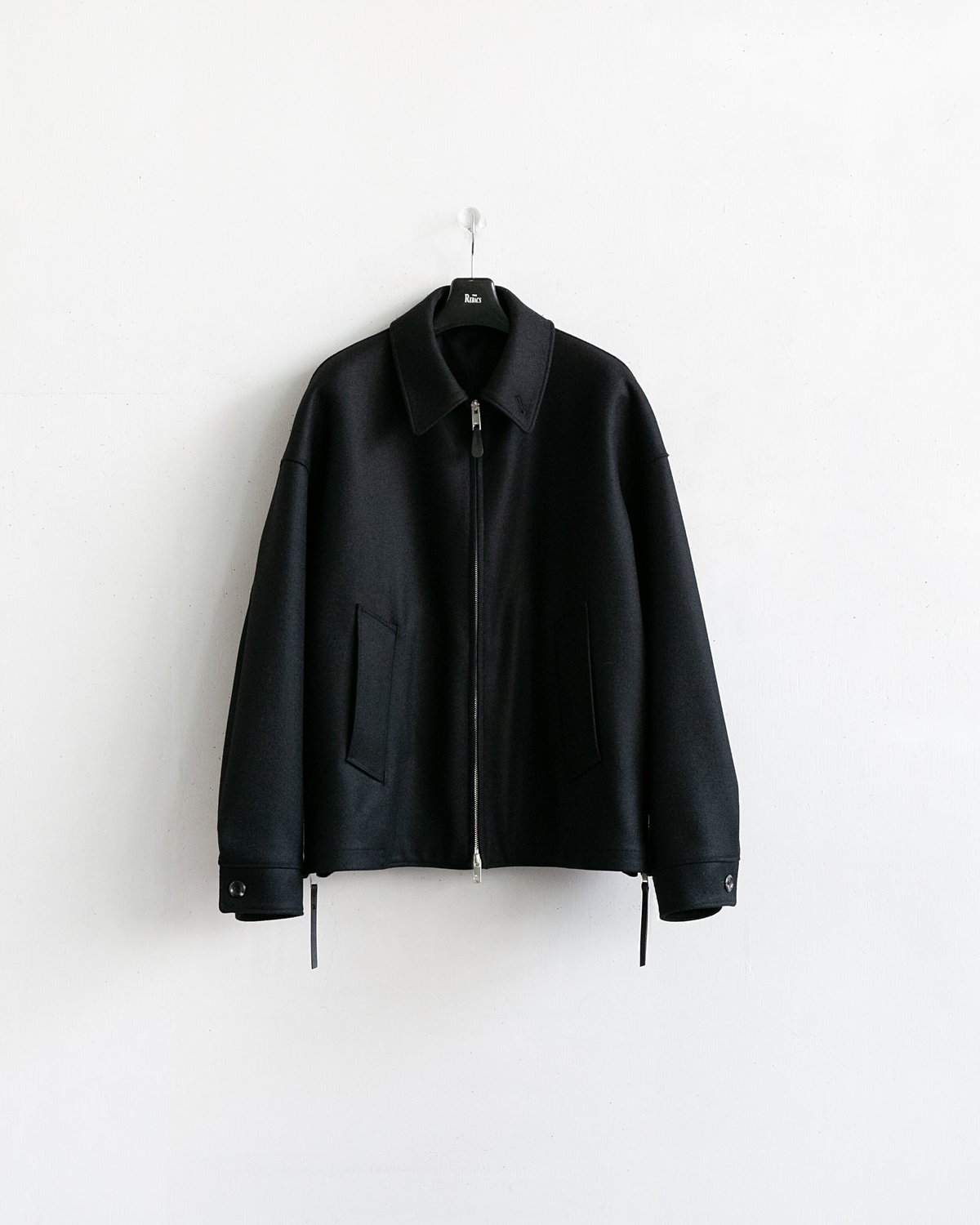 THE RERACS _ RERACS LIGHT MELTON BALCOLLAR HARRINGTON JACKET