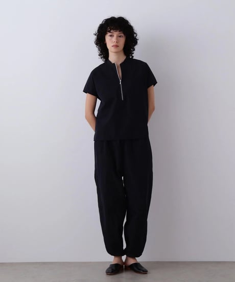 YLEVE _ COTTON CUPRA HALF ZIP SHIRT