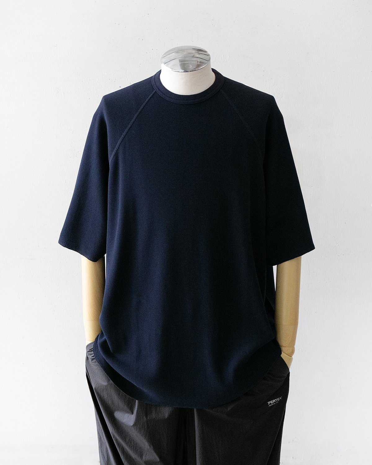 Graphpaper _ Waffle S/S Crew Neck Tee | Tronica