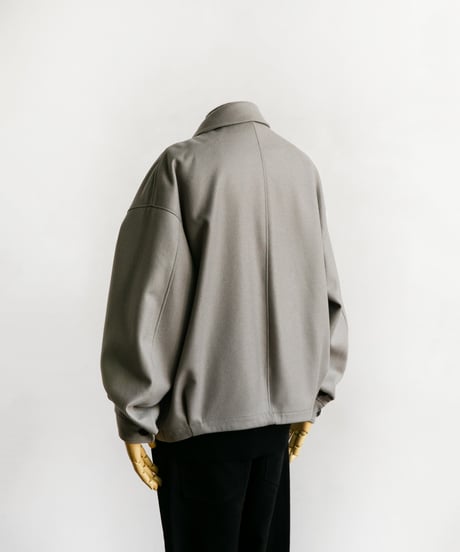 THE RERACS _ THE BALCOLLAR HARRINGTON JACKET ( Grege )