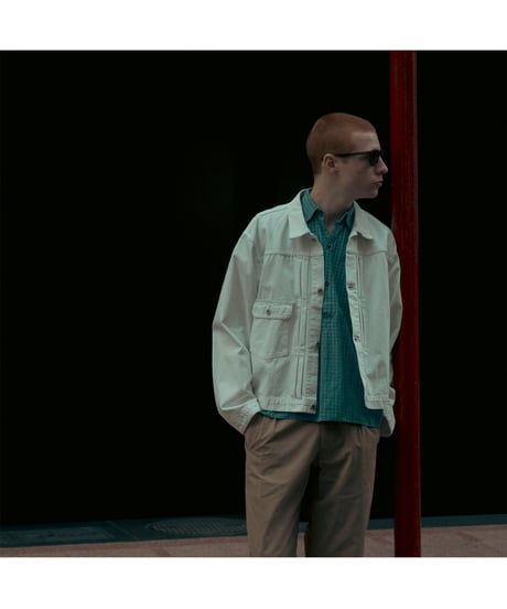 FOUNDOUR _ DENIM TRACKER JACKET