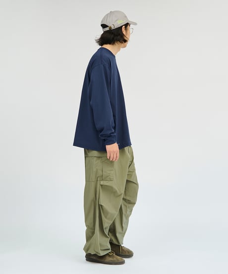 FreshService _ DRY JERSEY L/S CREW NECK TEE .