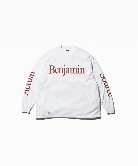 Actual Source × FreshService _ CORPORATE PRINTED L/S TEE "Actual Benjamin Source Edgar"