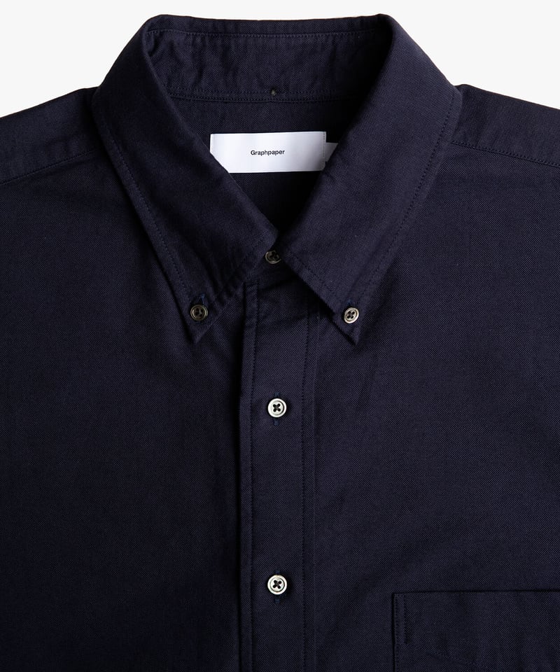 トップス Graphpaper Viscose Oversized B.D. Shirt Graphpaper * Oxford S/S Oversized B.D Shirt(5色展開) | public