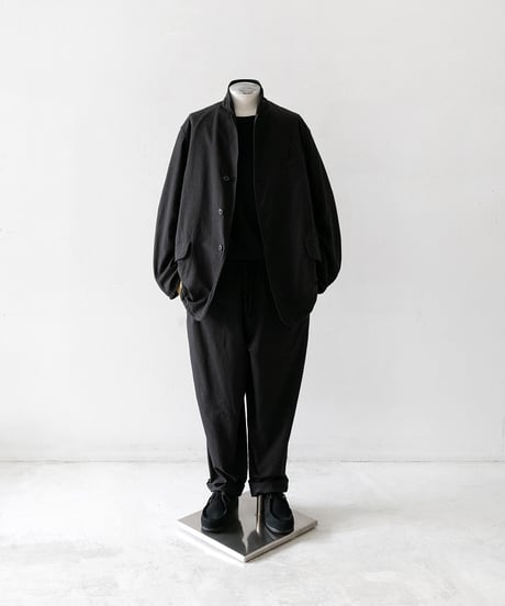 COMOLI _ コットンダックス テーパードパンツ