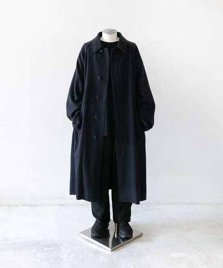 COMOLI _ カシミヤ バルカラーコート