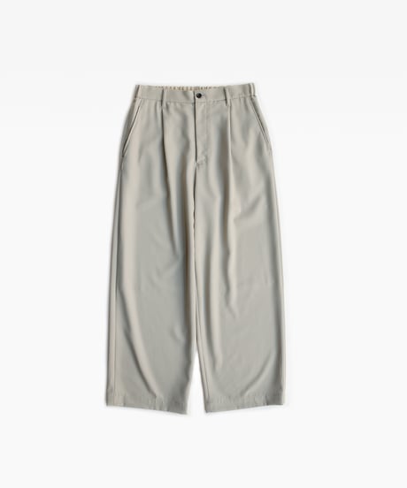 Graphpaper _ Techno Wool Nylon Wide Tapered Trousers ( Grege )
