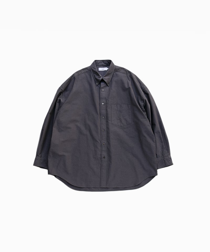 Graphpaper _ Oxford Oversized B.D Shirt ( Gray