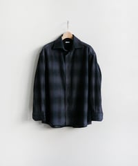 COMOLI _ サマーウール 半袖Tシャツ ( Charcoal ) | Tronica