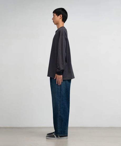 Graphpaper _ Selvage Denim Two Tuck Pants（ DARK FADE INDIGO ）