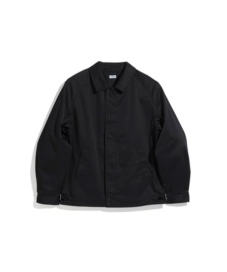 FOUNDOUR _ T/C TWILL ZIP UP BLOUSON ( Black )