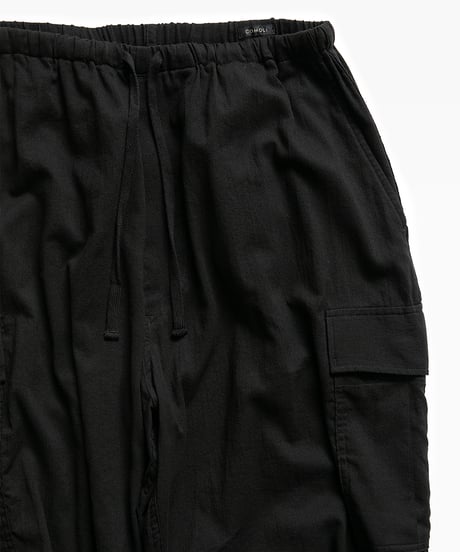 COMOLI _ オックス ニータックカーゴパンツ