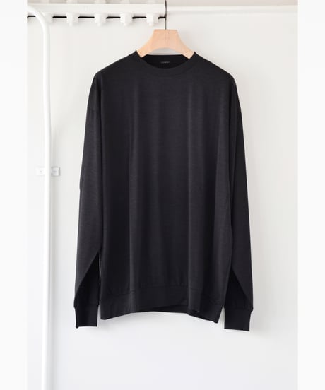 COMOLI _ サマーウール 長袖クルー