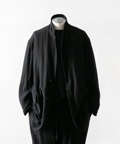 COMOLI _ カシミヤシルク フロックコート