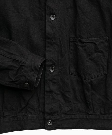 COMOLI _ デニムジャケット ( BLACK )