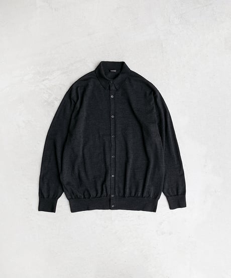 COMOLI _ ウール 衿つきカーディガン