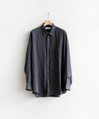 Graphpaper _ Linen L/S Oversized Regular Collar Shirt