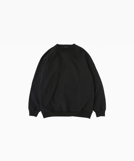 COMOLI _ コットン裏毛 クルーネック