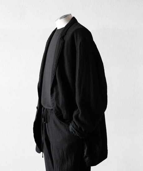 COMOLI _ カシミヤシルク フロックコート