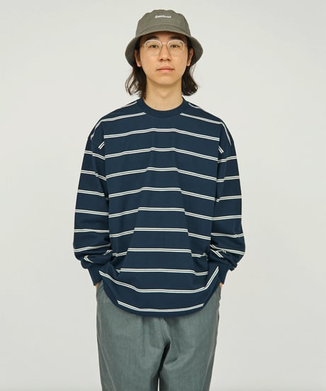 FreshService _ MULTI BORDER L/S TEE