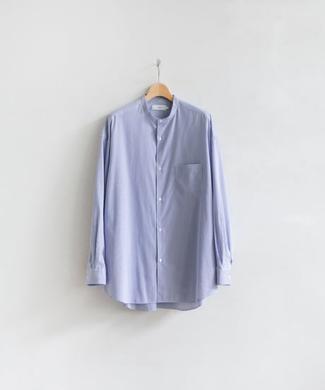 Graphpaper × ALUMO Band Collar Shirt Graphpaper ALUMO for GP L/S Oversized Regular Collar Shirt