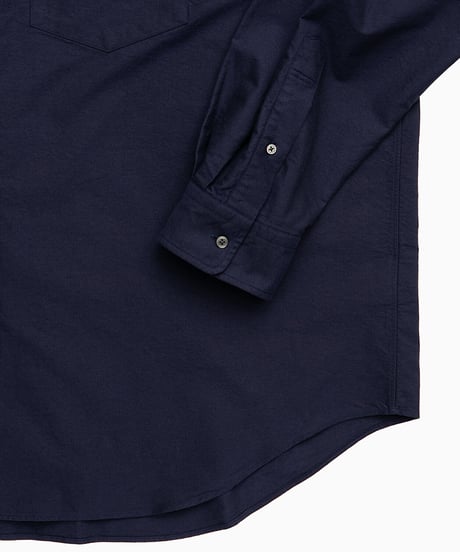 Graphpaper _ Oxford Oversized B.D Shirt ( Navy )