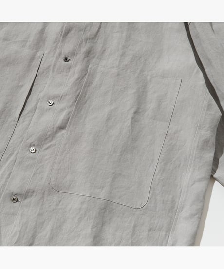 POLYPLOID _ SHIRT JACKET C ( Light Gray )